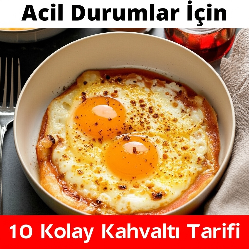 Acil Durumlar İçin 10 Kolay Kahvaltı Tarifi