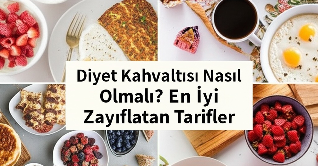 Diyet Kahvaltısı Nasıl Olmalı? En İyi Zayıflatan Tarifler