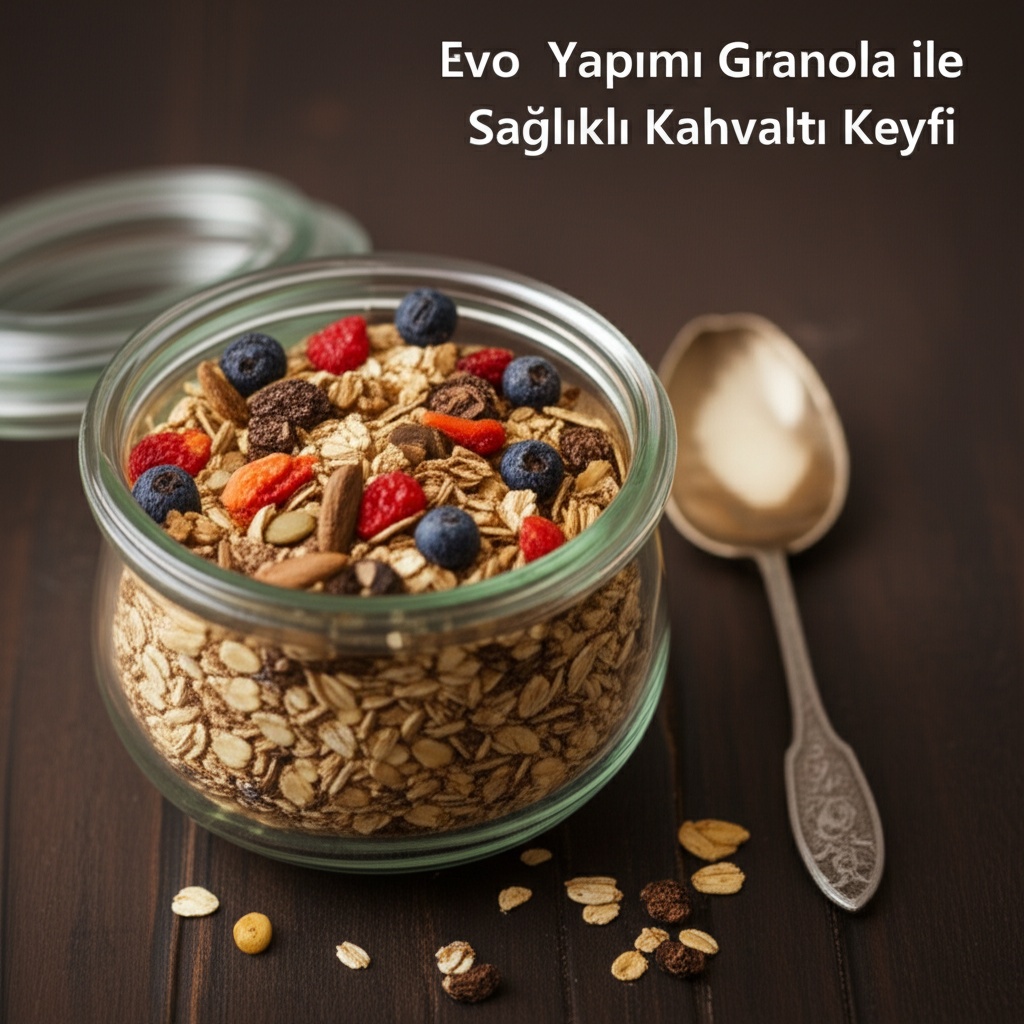 Ev Yapımı Granola ile Sağlıklı Kahvaltı Keyfi