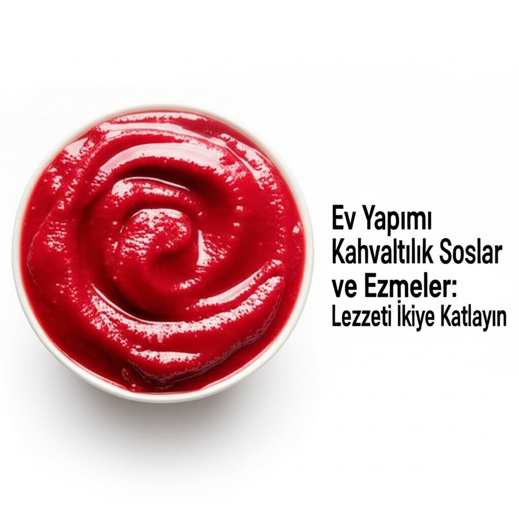 Ev Yapımı Kahvaltılık Soslar ve Ezmeler: Lezzeti İkiye Katlayın