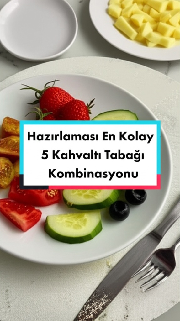 Hazırlaması En Kolay 5 Kahvaltı Tabağı Kombinasyonu