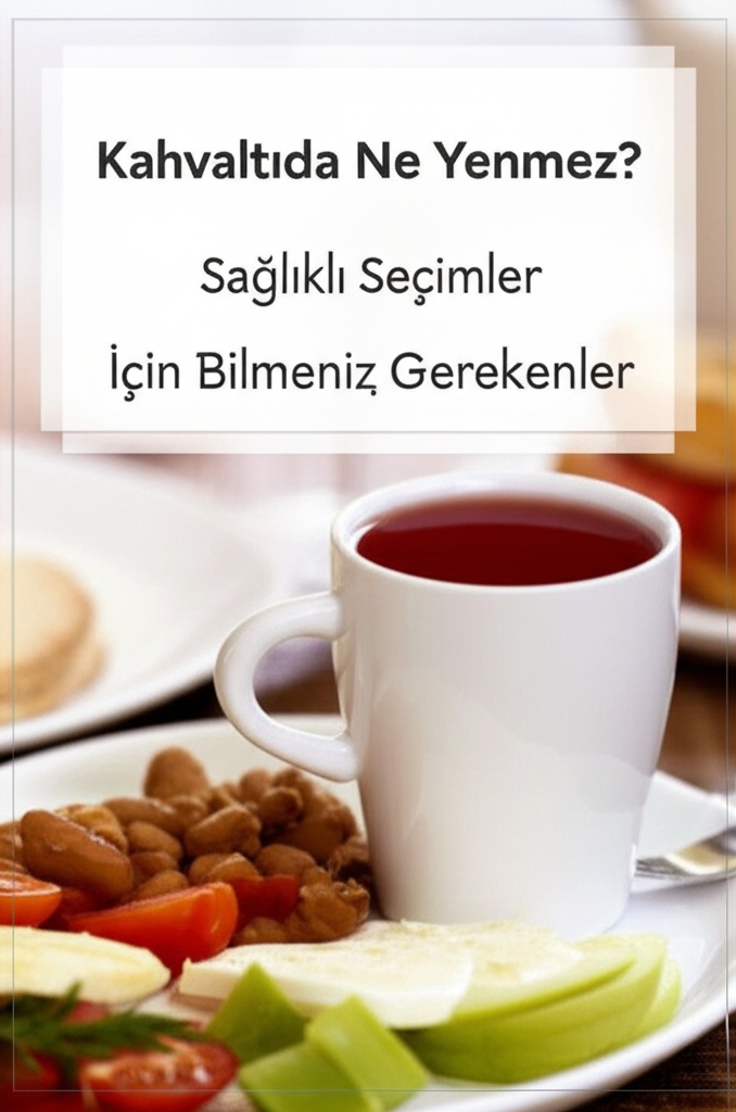Kahvaltıda Ne Yenmez? Sağlıklı Seçimler İçin Bilmeniz Gerekenler