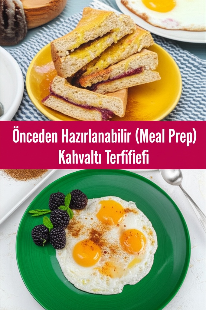 Önceden Hazırlanabilir (Meal Prep) Kahvaltı Tarifleri
