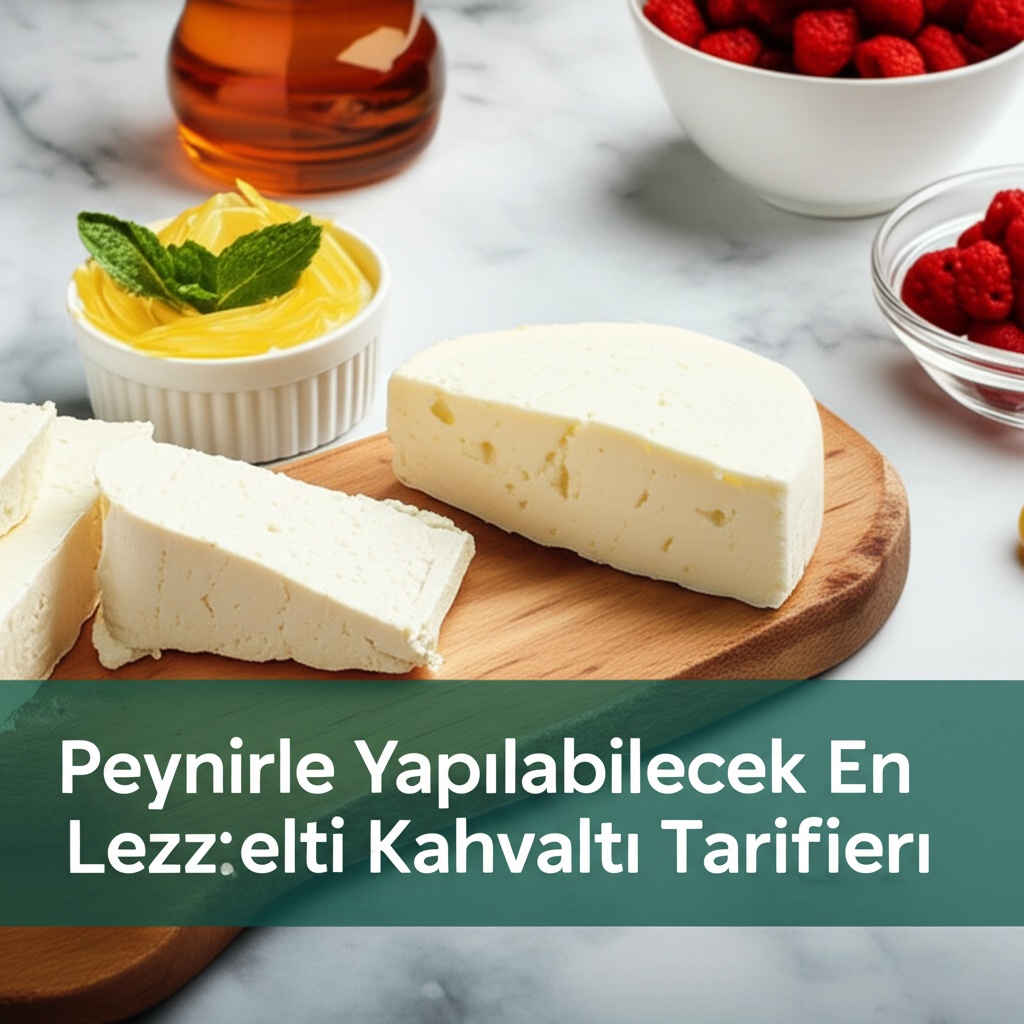 Peynirle Yapılabilecek En Lezzetli Kahvaltı Tarifleri