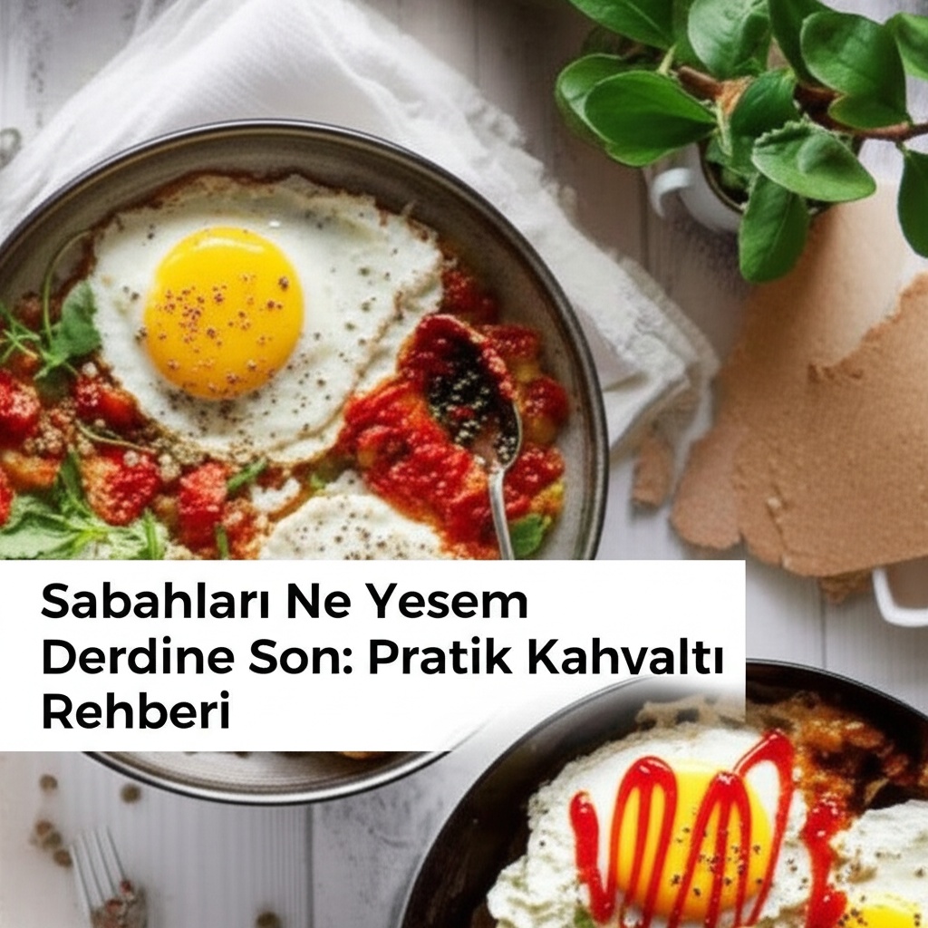 Sabahları Ne Yesem Derdine Son: Pratik Kahvaltı Rehberi