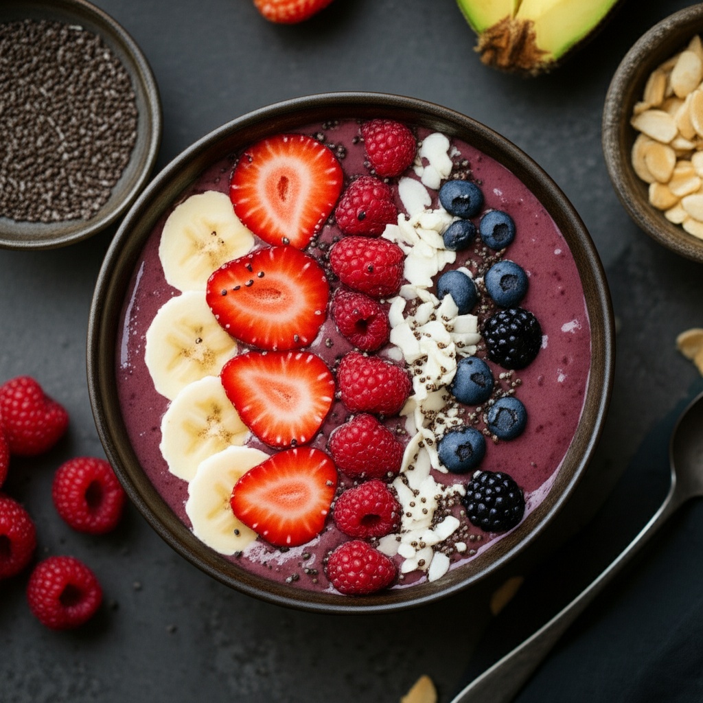Smoothie Bowl Sanatı: Hem Besleyici Hem Göz Alıcı Tarifler