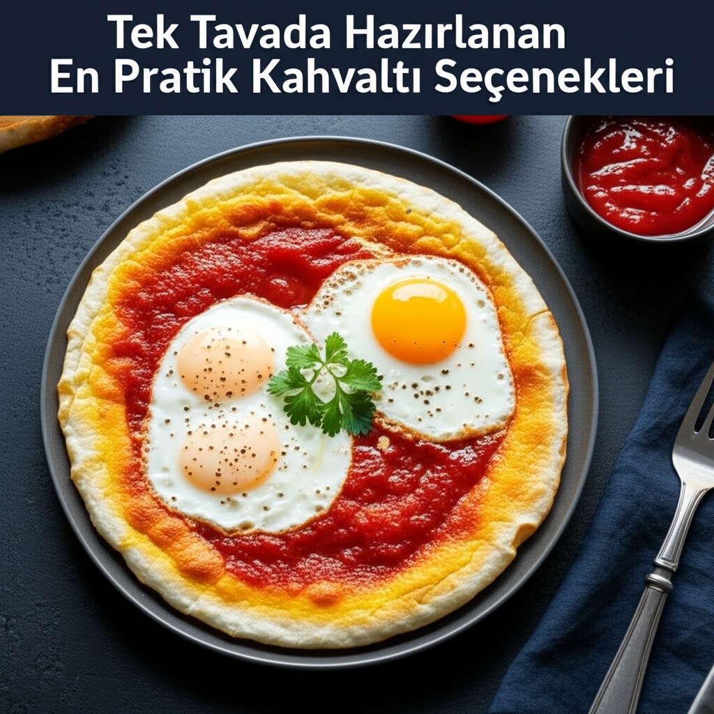 Tek Tavada Hazırlanan En Pratik Kahvaltı Seçenekleri