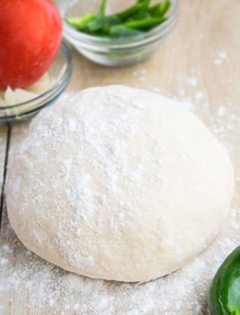 2 Ingredient Pizza Dough (Weight Watchers Pizza)