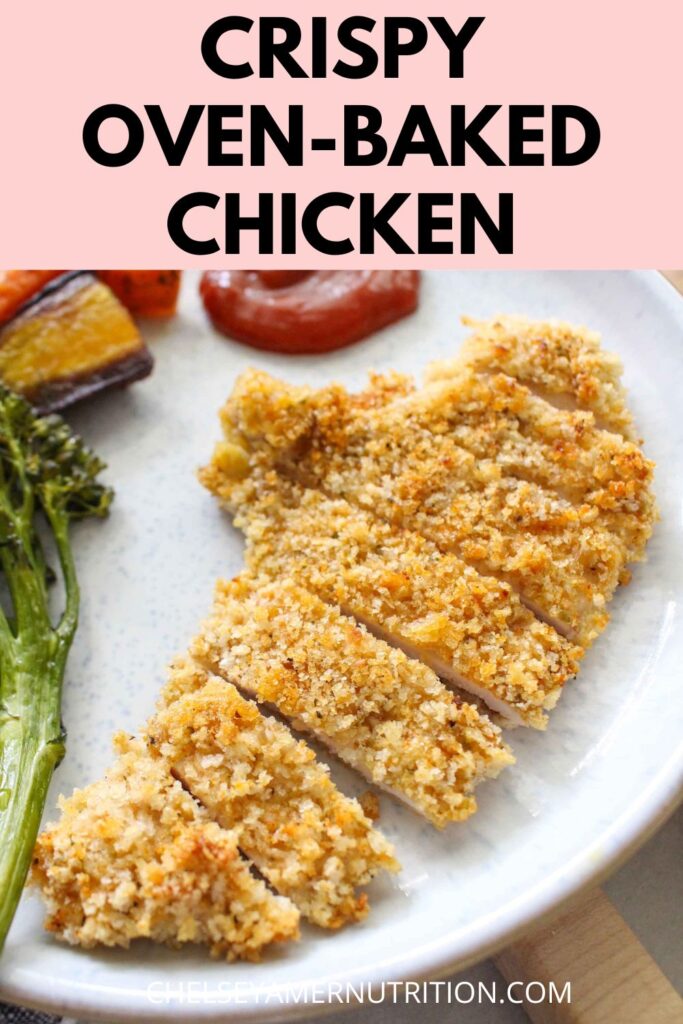 Crispy Oven-Baked Breaded Chicken Cutlets