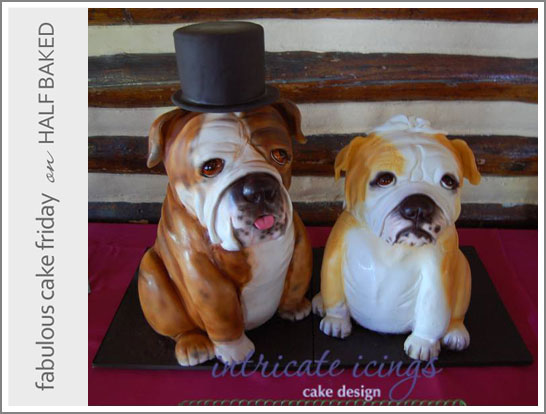 3D Bulldog Cake by Intricate Icings 3D Bulldog Cake by Intricate Icings