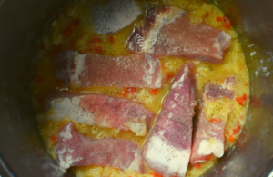 These Instant Pot Sweet and Sour Pork Spareribs are fork tender and melt in your mouth. The sauce is simple, and the cooking method quick with the help of an electric pressure cooker.  More importantly, this recipe is delicious even though it contains no fancy ingredients.