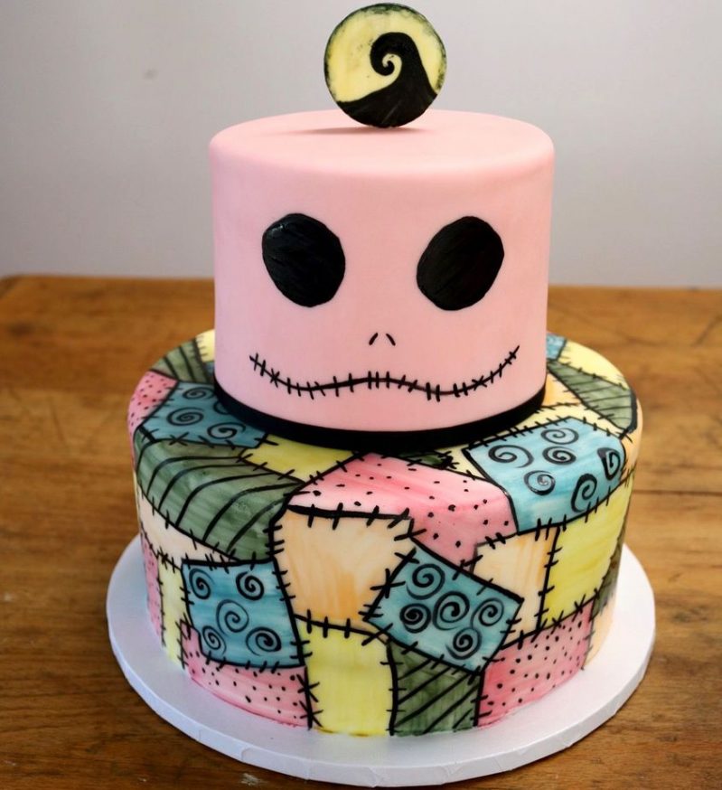 jack skellington cake
