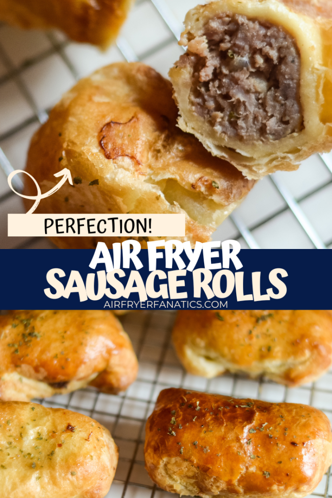 air fryer sausage rolls