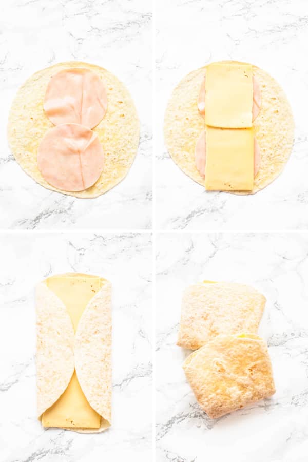 How to fold a tortilla tosti