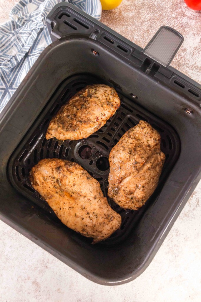 gluten free air fryer caprese chicken