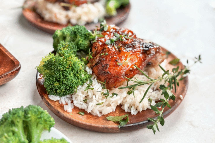 Baked Lemon Chicken Thighs