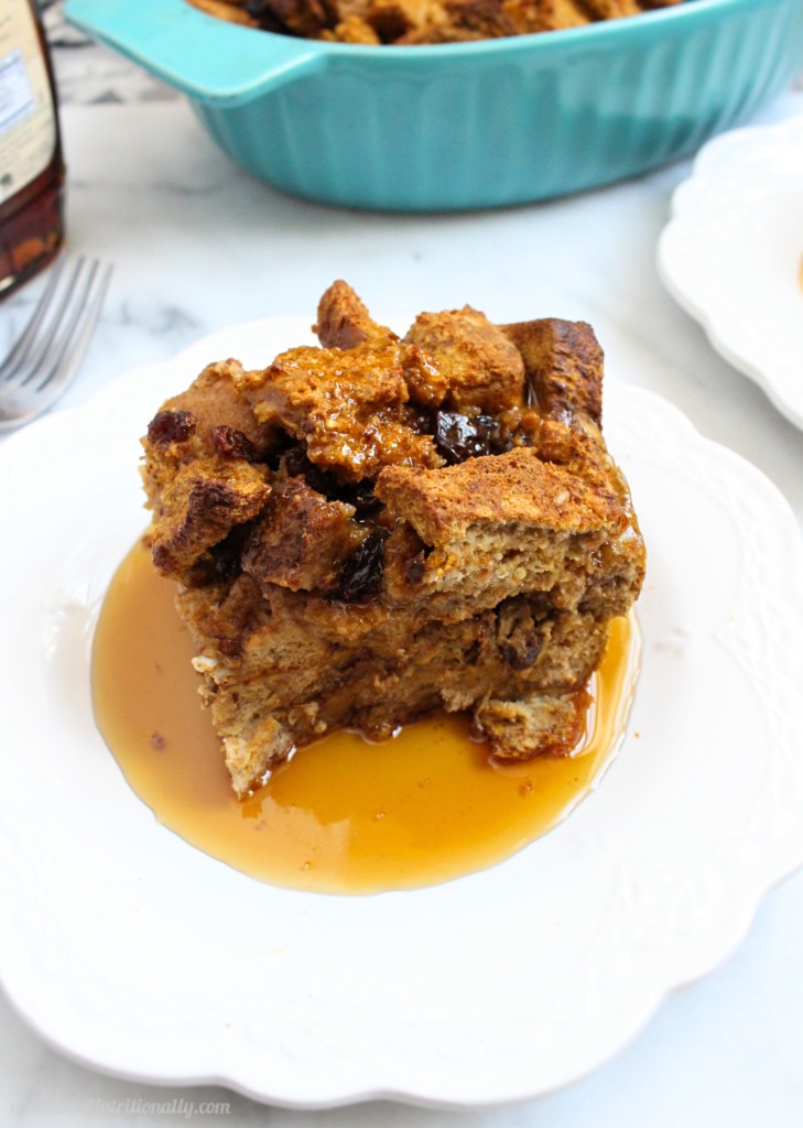 Spring clean your pantry and make this Baked Sweet Potato French Toast Casserole that is full of whole grains, ingredients you likely have on hand and makes for the most delicious brunch ever! Vegetarian, Dairy free, Nut free, Peanut free Baked Sweet Potato French Toast Casserole | C it Nutritionally