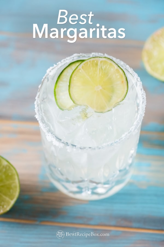 Best Margarita Recipe or Classic Margarita in a glass