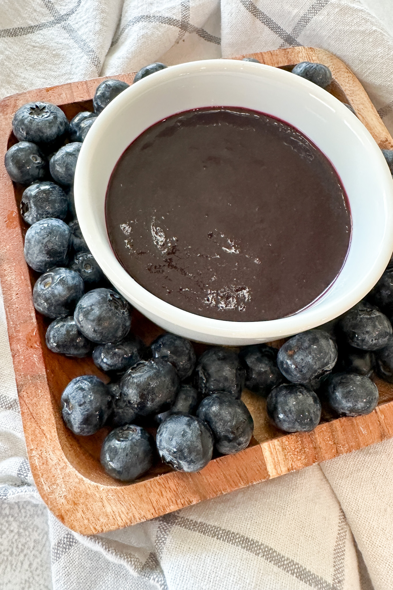Blueberry chia jam.