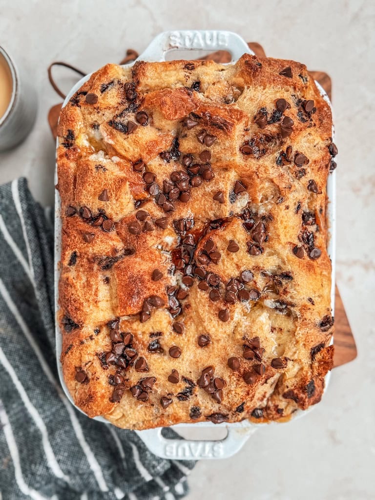 Breakfast Brioche Bread Pudding