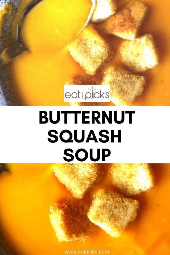 Butternut squash soup
