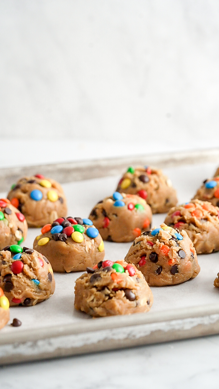 Monster cookie scoops