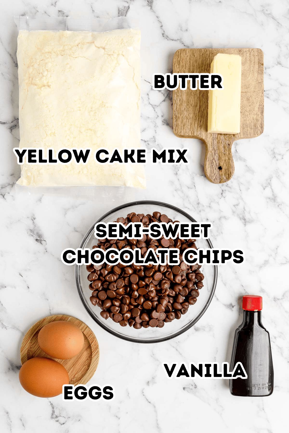 ingredients for cake mix cookies