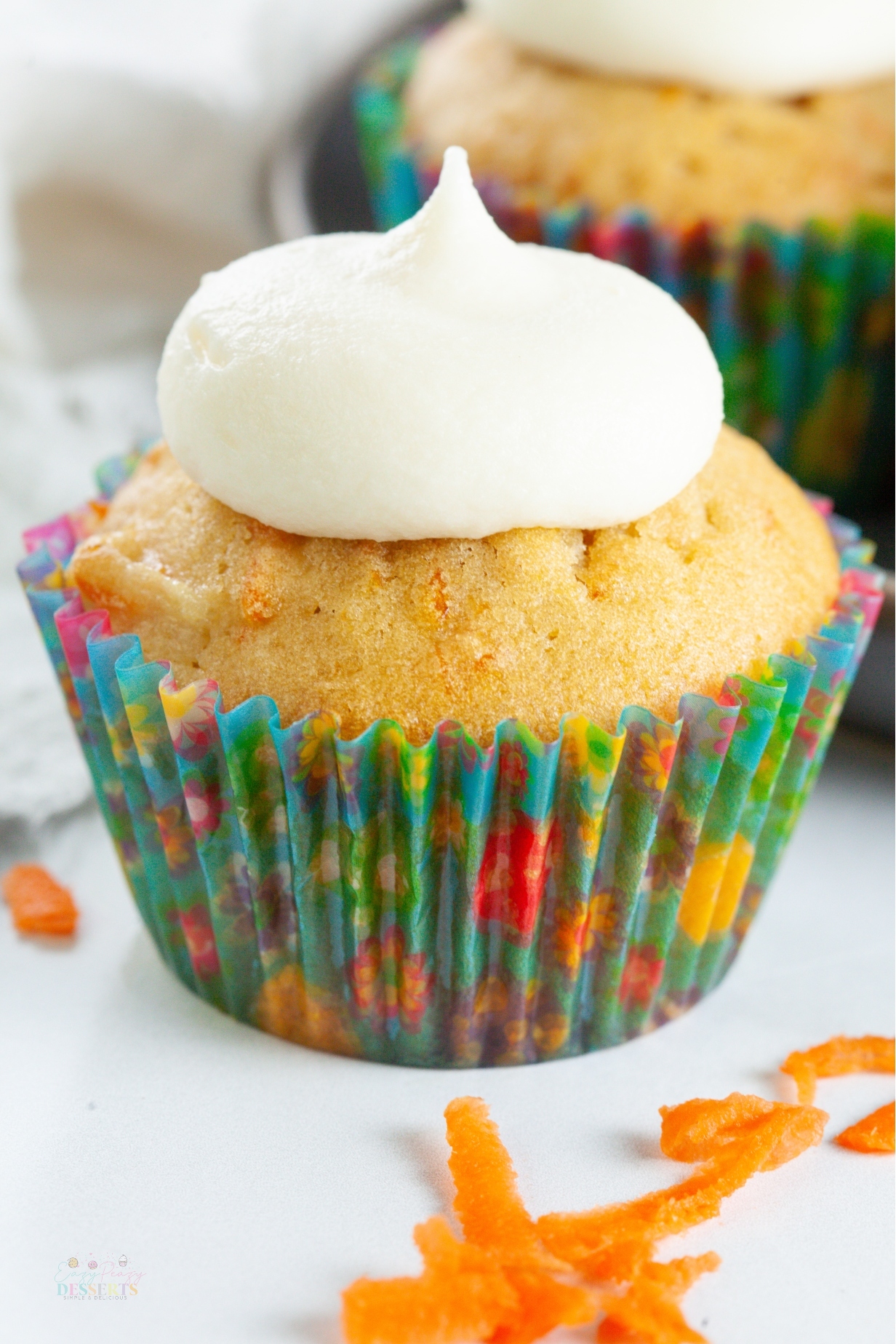 Carrot cake cupcakes recipe