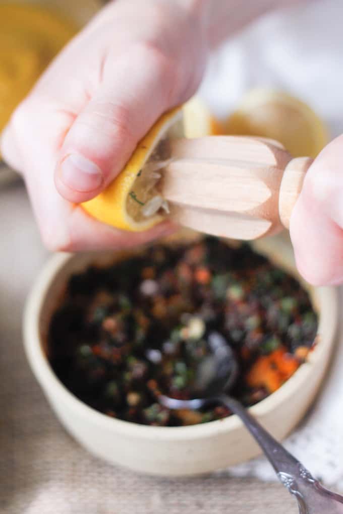 This deep and richly flavoured Moroccan carrot soup with slightly spicy chermoula is a revelation due to the pairing of garlic, cilantro and sweet, earthy carrots.