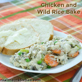 Chicken and Wild Rice Bake | realmomkitchen.com