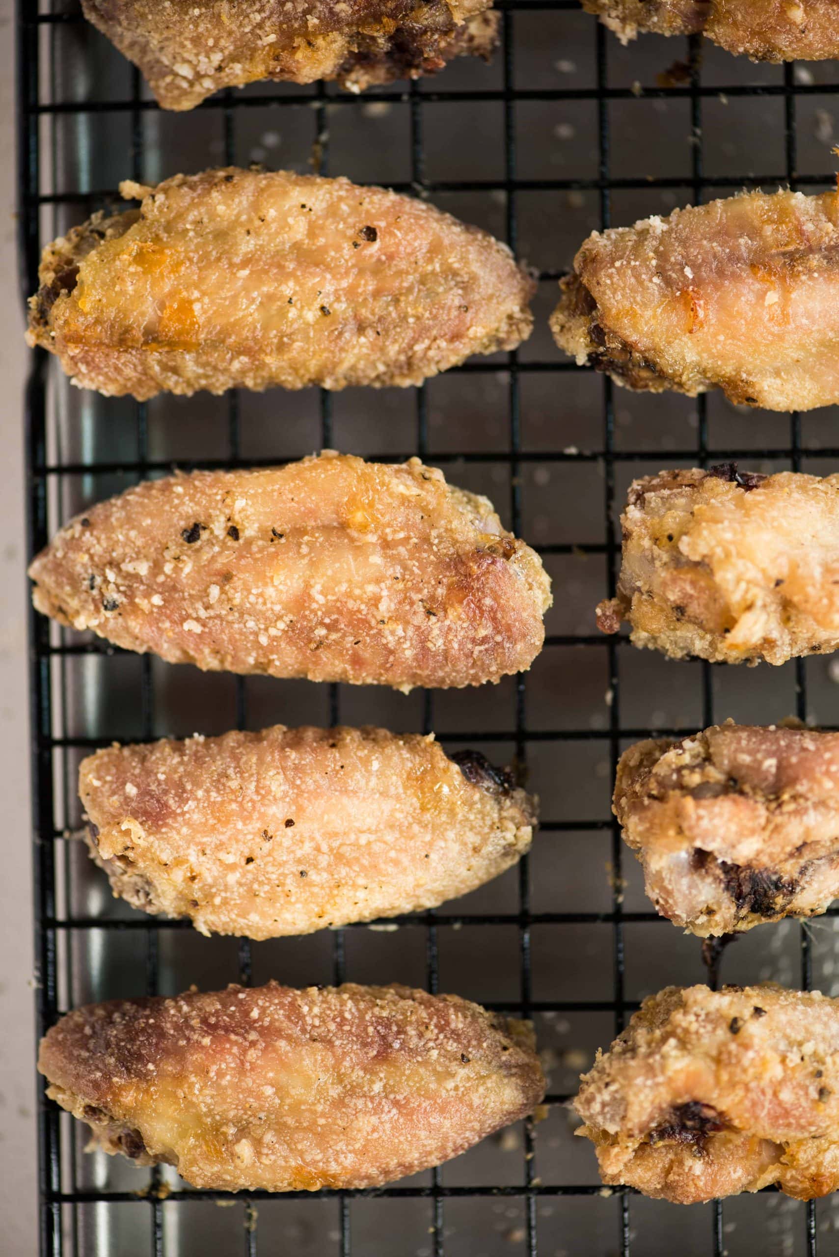 Oven baked Crispy Chicken Wings