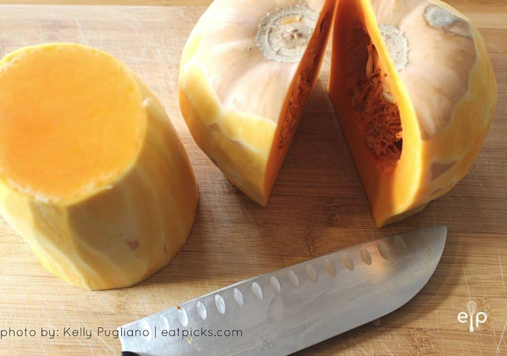 peeled and cut butternut squash