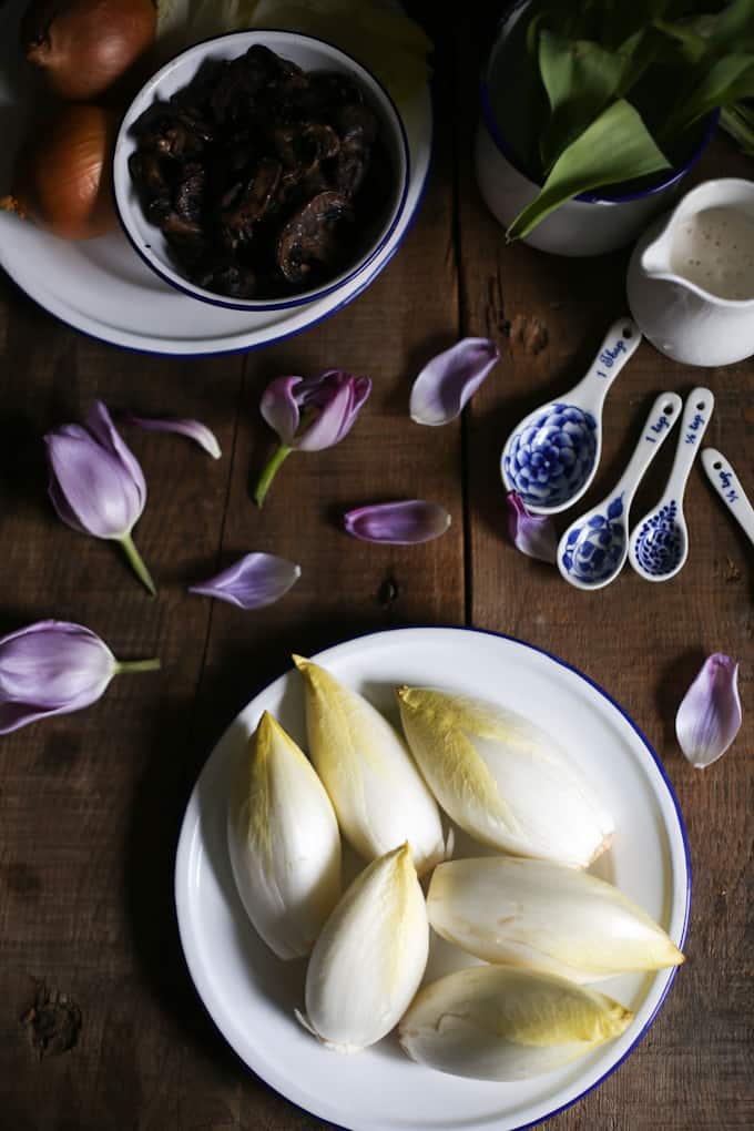 Belgian endive soup {vegan, gluten-free}