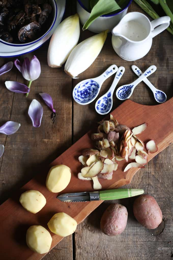 Belgian endive soup {vegan, gluten-free}