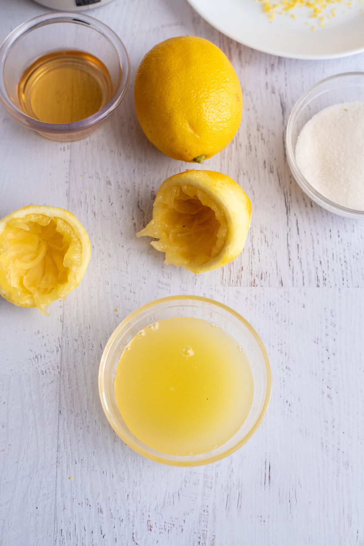 Fresh juice in bowl.