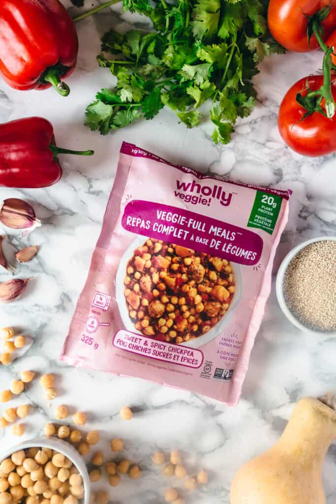sweet & spicy chickpea meal