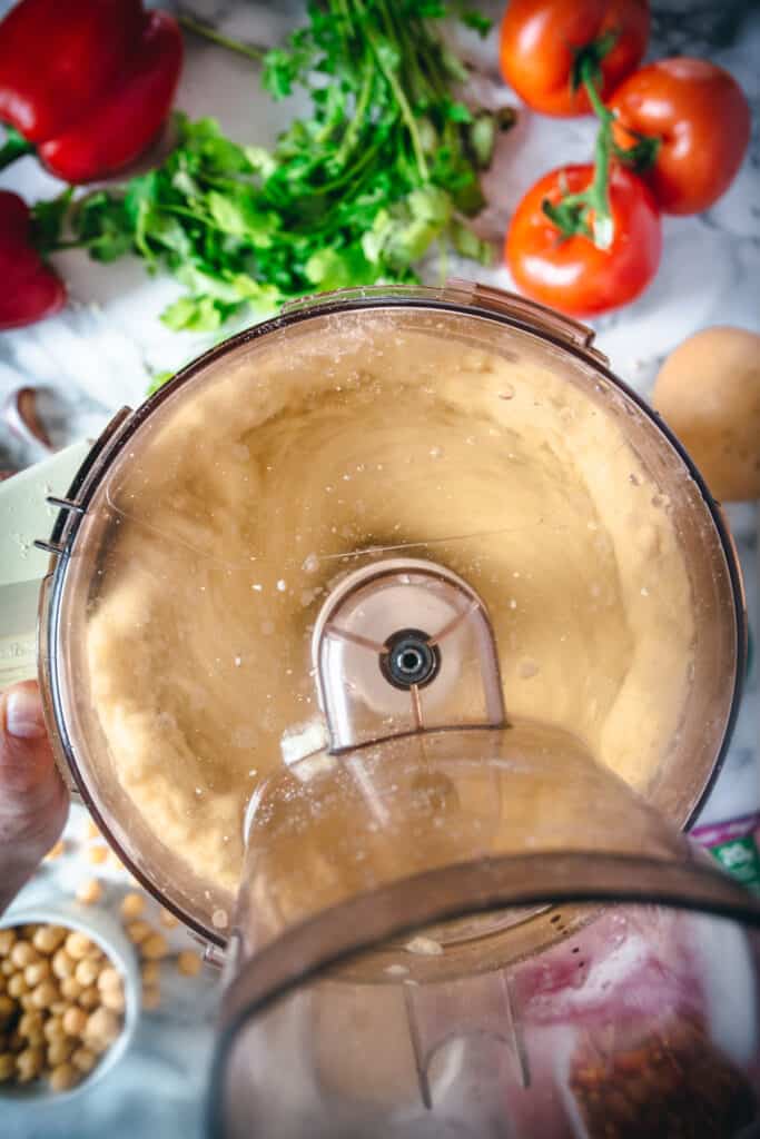 blending dough food processor