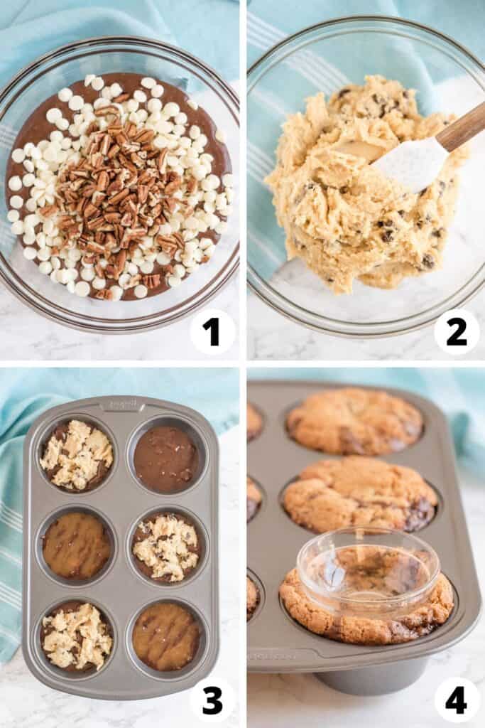 How to Make Brownie Cookie Bowls for Ice Cream