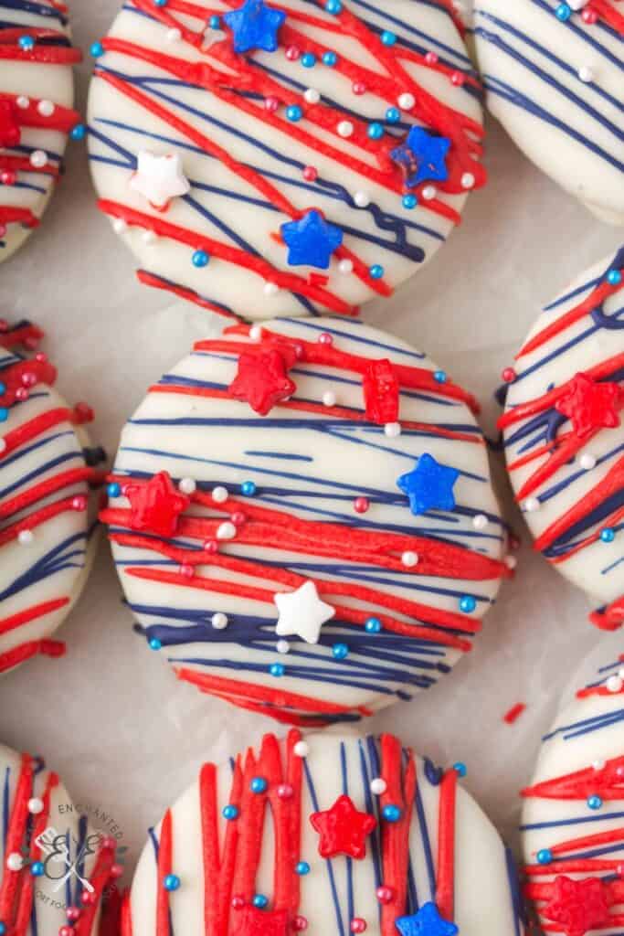 Fourth of July Oreos