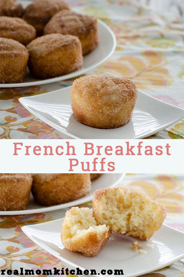 French Breakfast Puffs | realmomkitchen.com