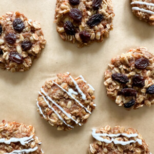 Carrot cake oatmeal cookies.