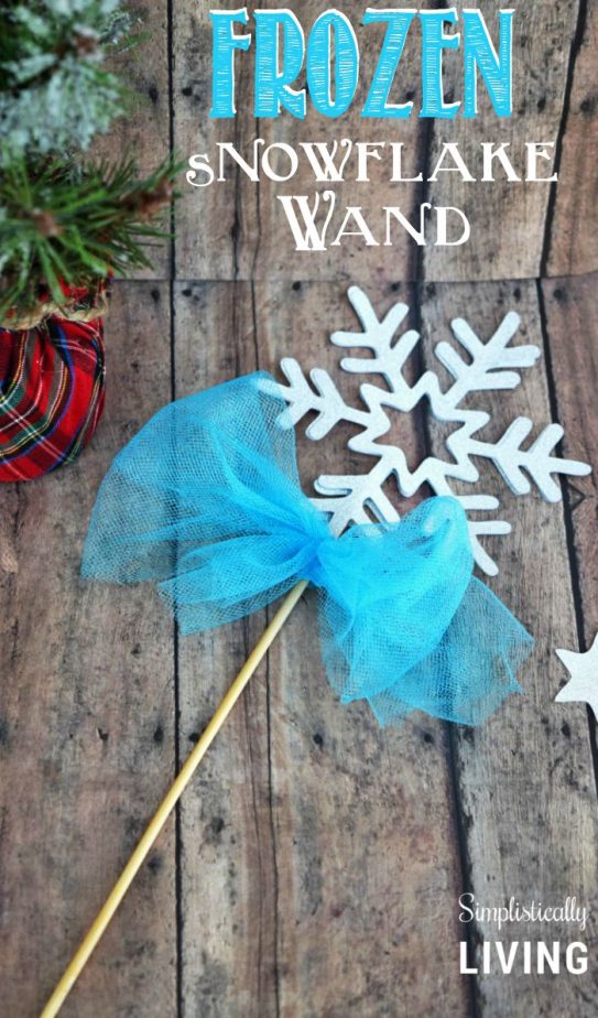 Frozen Snowflake Wand