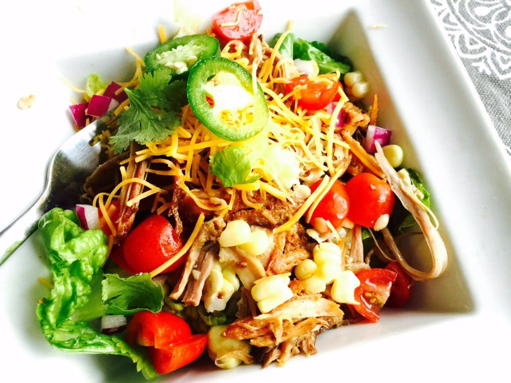 Crock Pot pork carnitas, made the 21 Day Fix way, are healthy, easy to make, and oh so delicious!