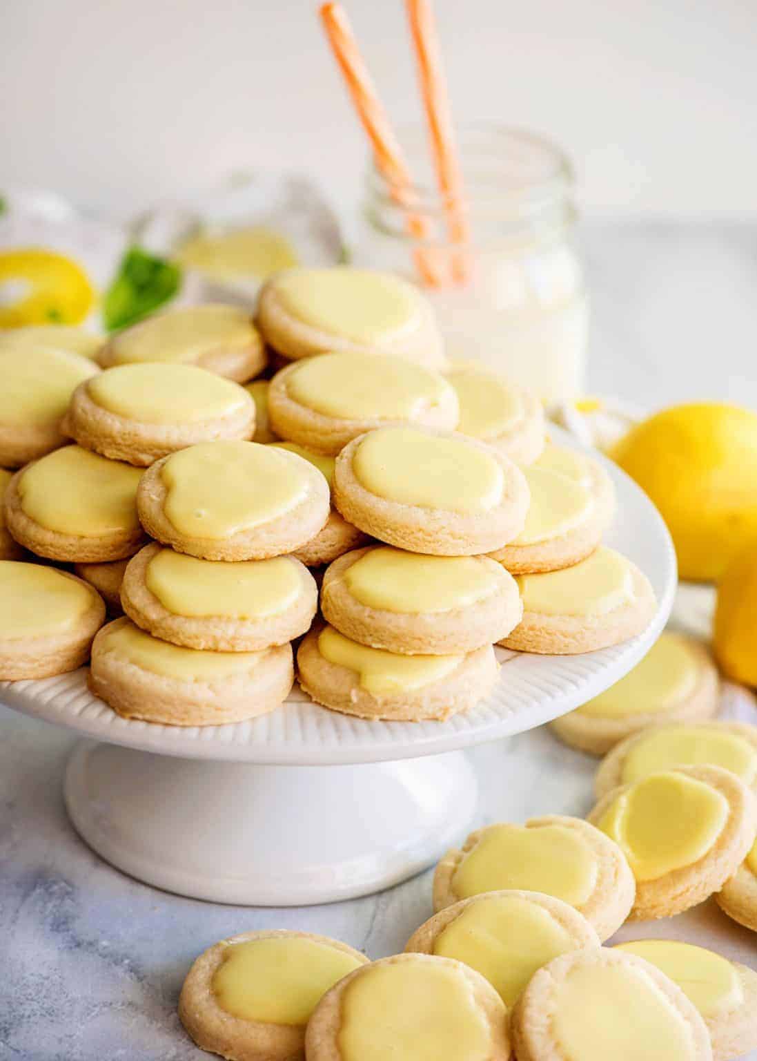 Glazed Lemon Cookies