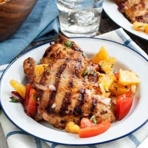 Gluten Free Orange Chipotle Grilled Chicken Recipe