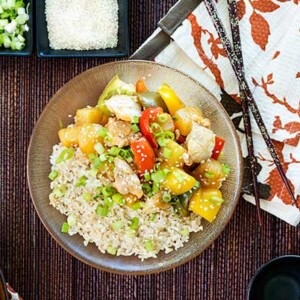 Gluten Free Sweet and Sour Chicken