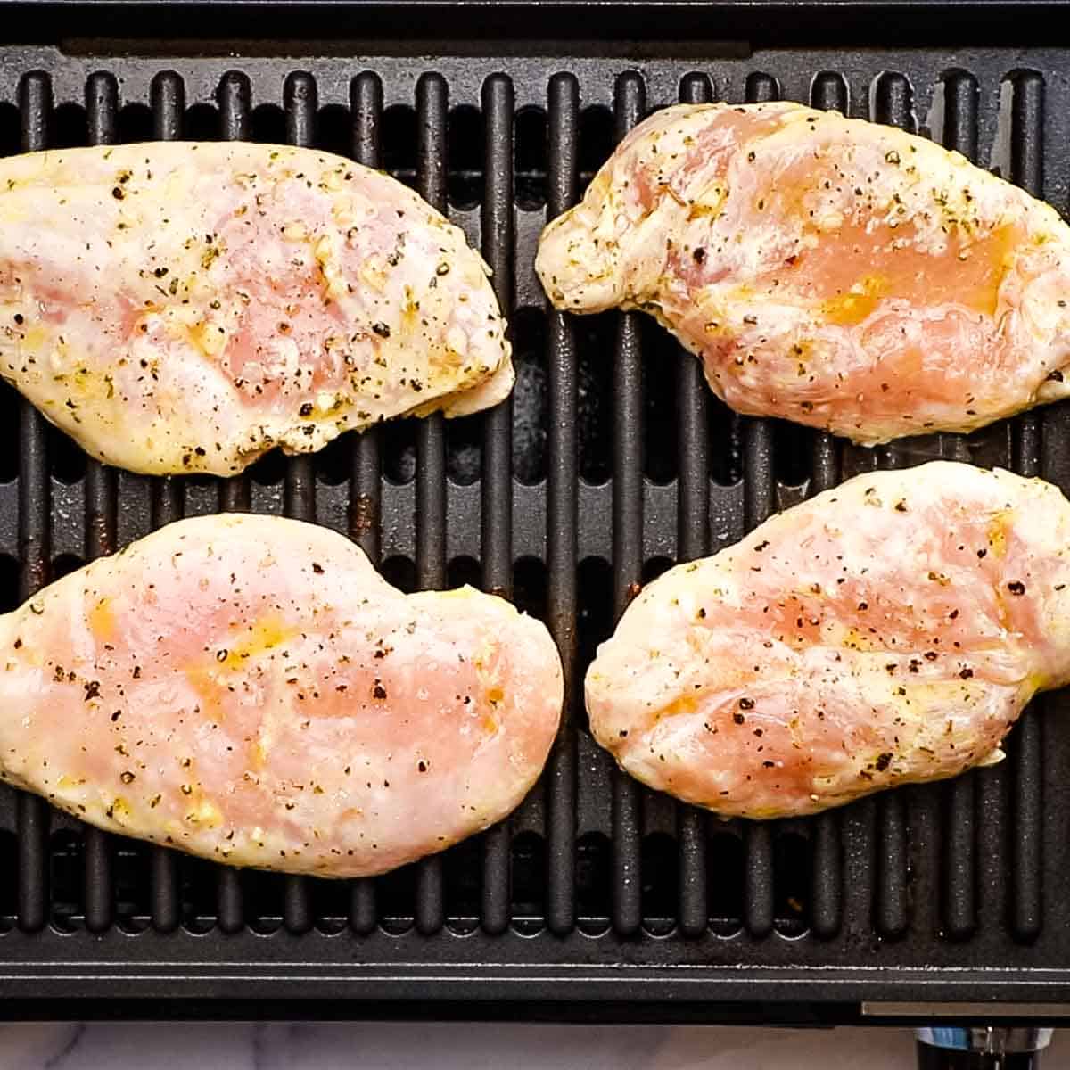 grilling chicken breasts