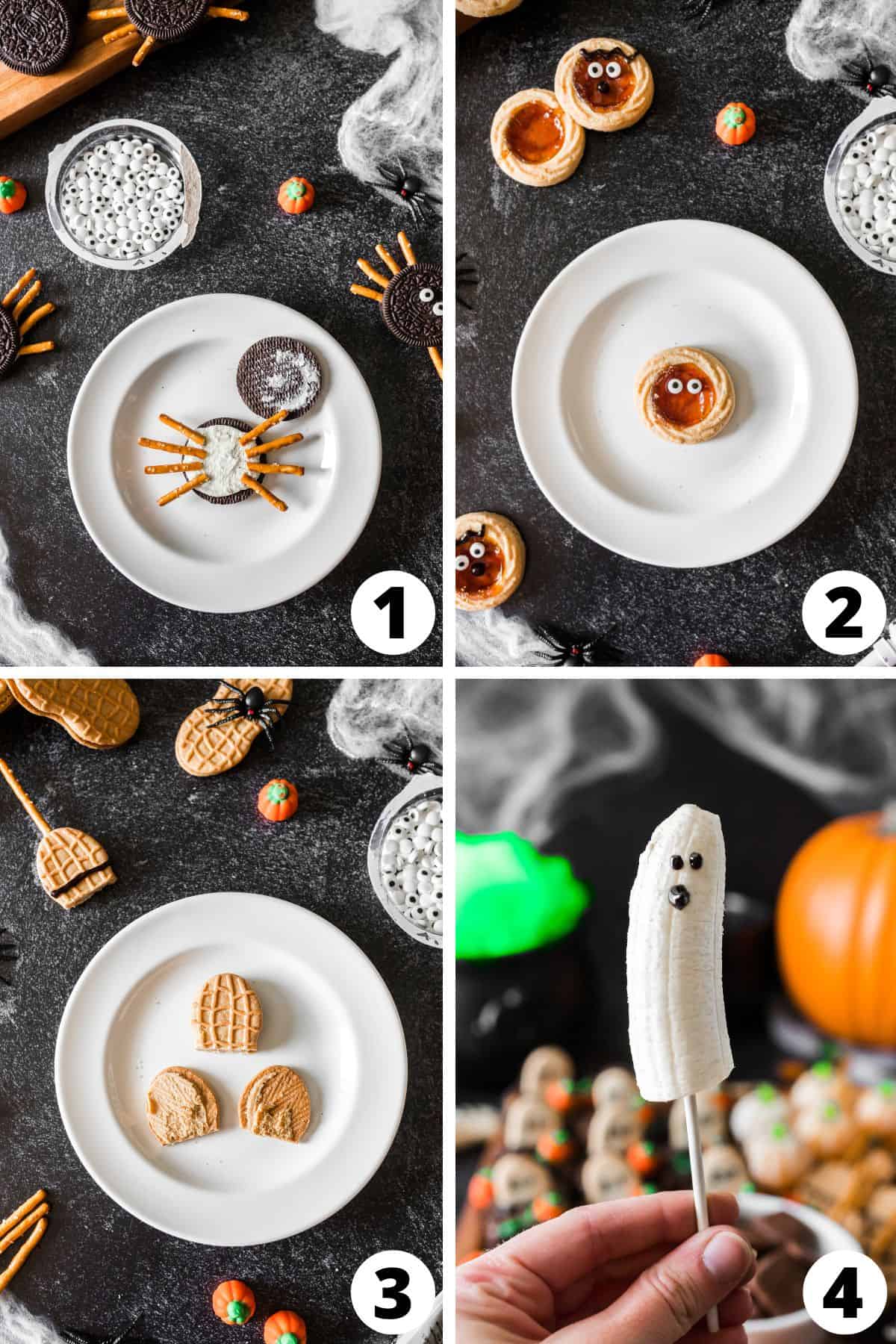 Halloween Dessert Board Recipe Steps