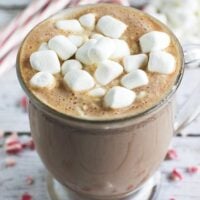 Homemade Peppermint Hot Chocolate