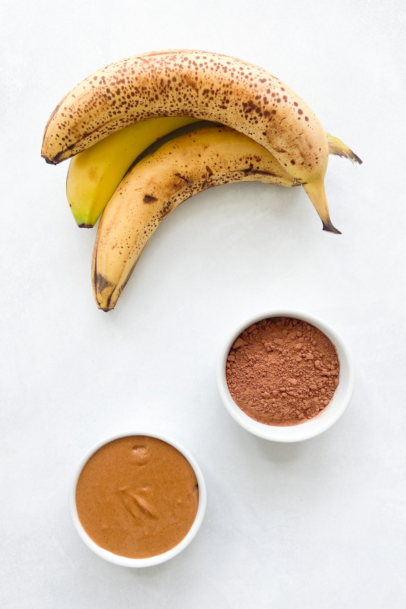 Ingredients to make 3-ingredient brownies. See recipe card for detailed ingredients.